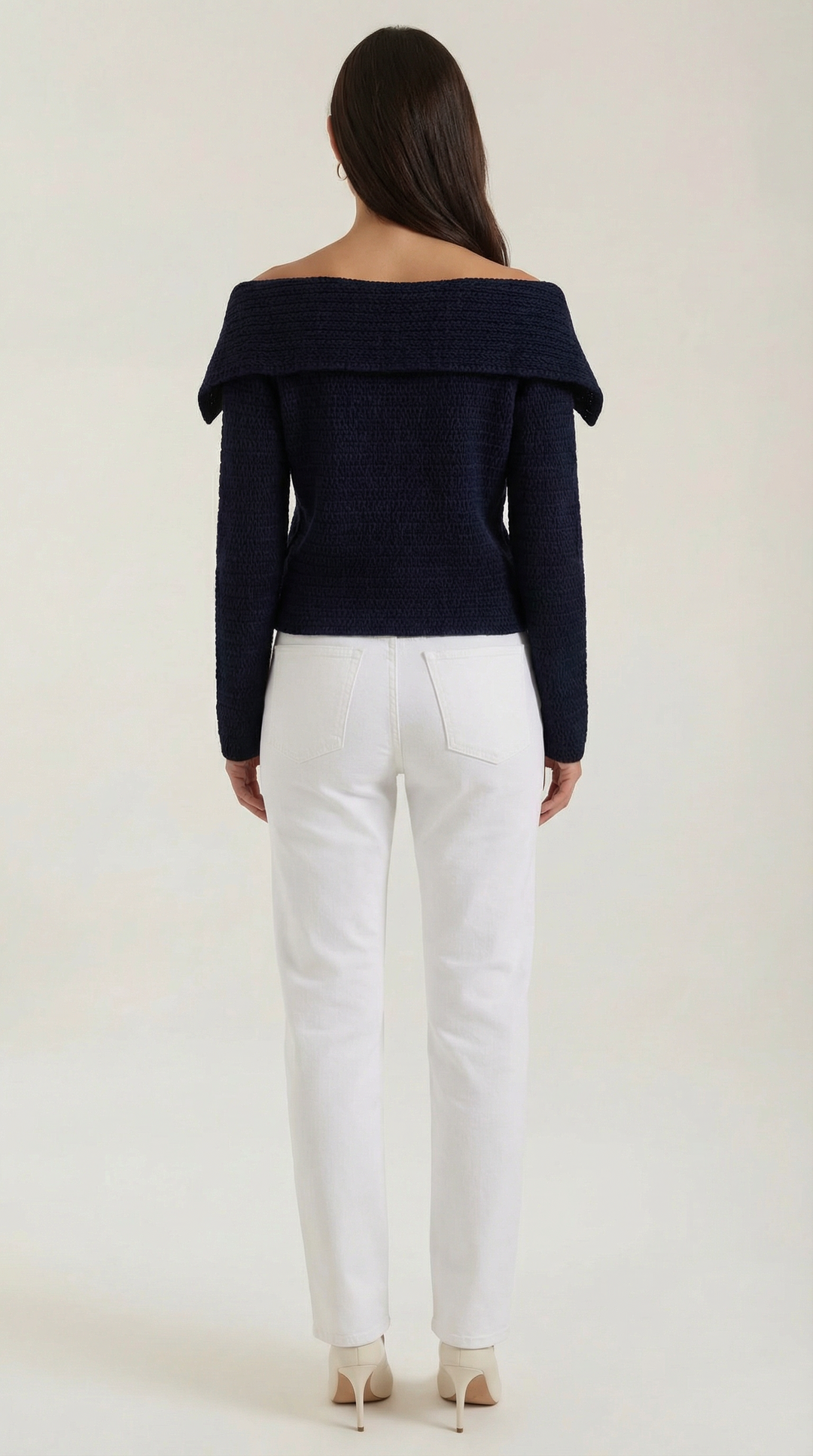 Sarah Asymmetrical Knitted Top