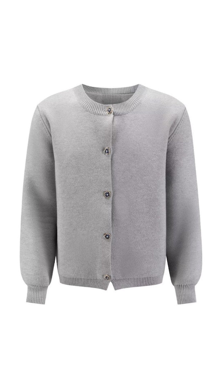 Sherry Knitted Button-Up Cardigan