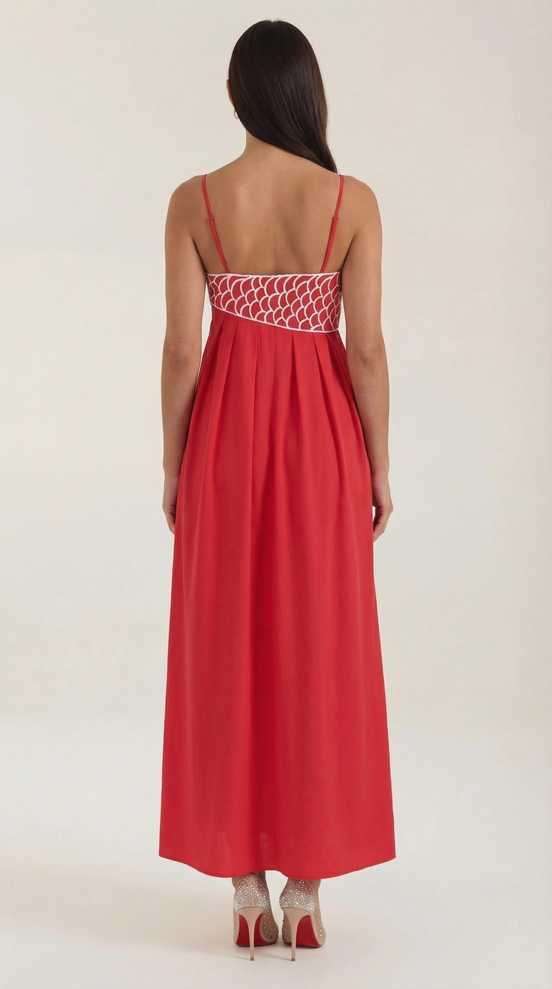 Deborah Embroidered Maxi Dress