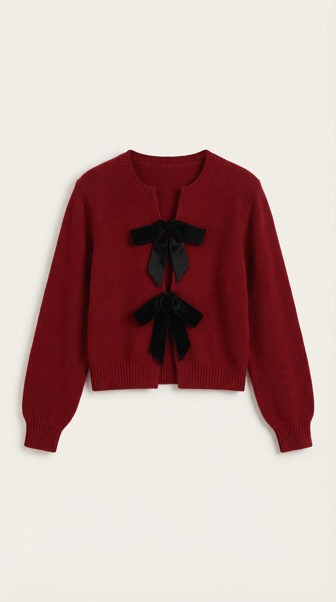 Cynthia Bow-Tie Knit Top