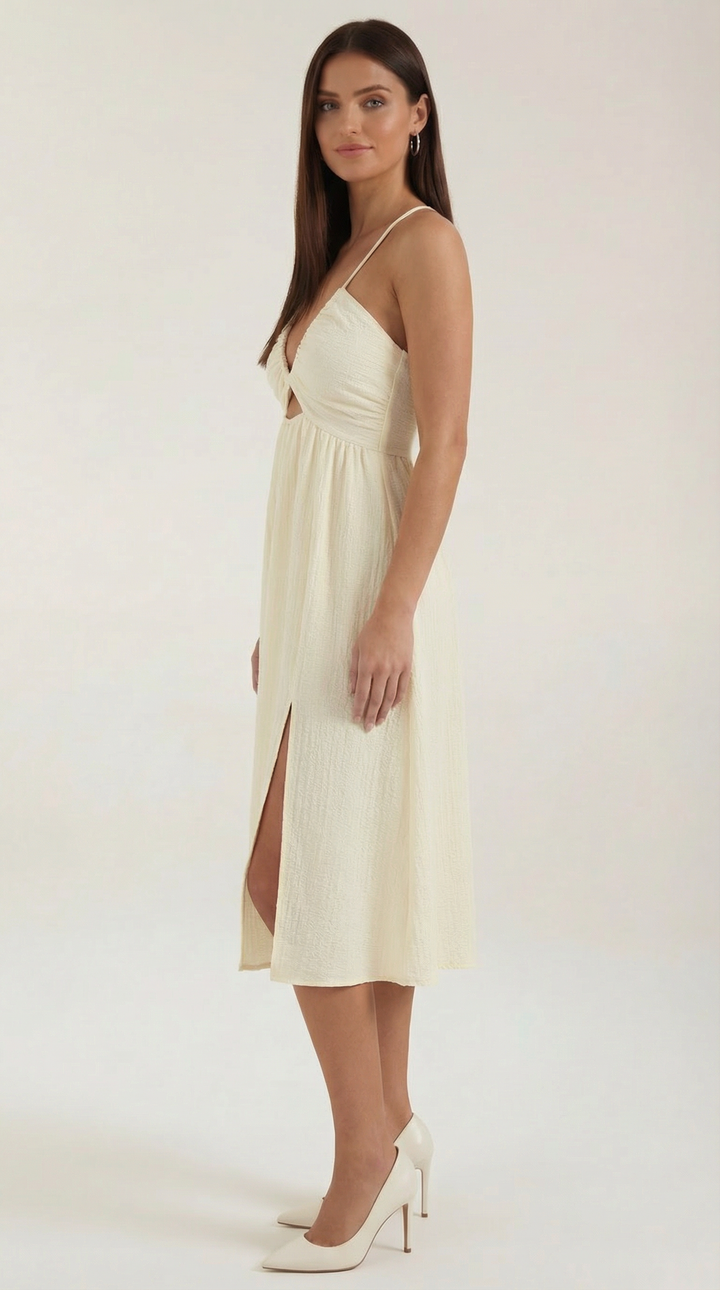 Linda Cutout Midi Dress