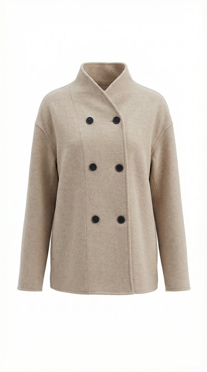 Pamela Oversized Button-Down Jacket