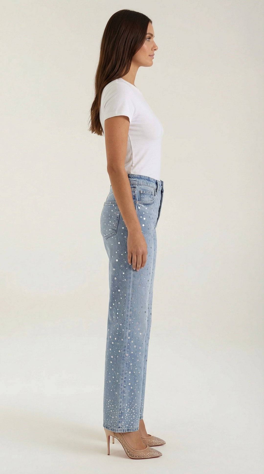 Dawn Sparkle Baggy Jeans