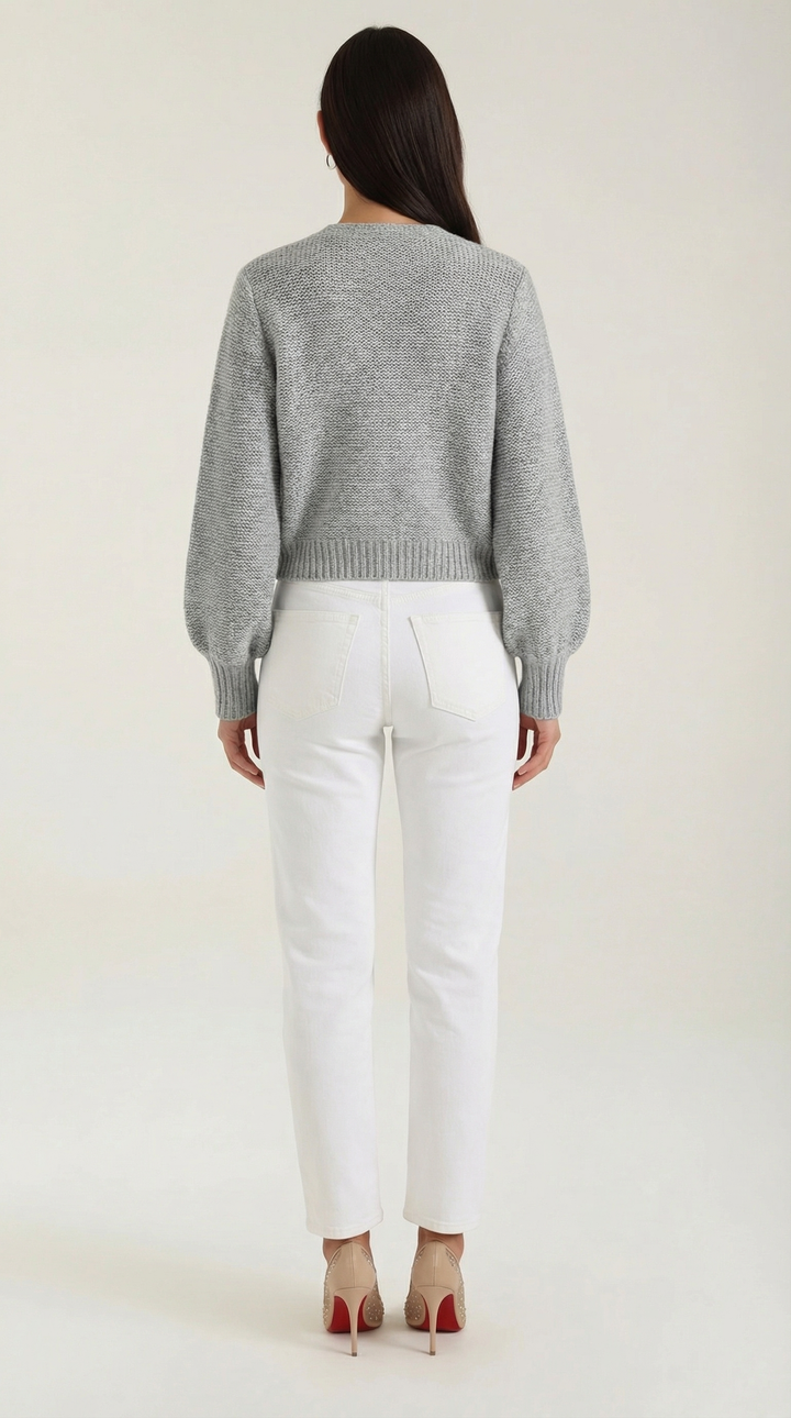 Cynthia Bow-Tie Knit Top