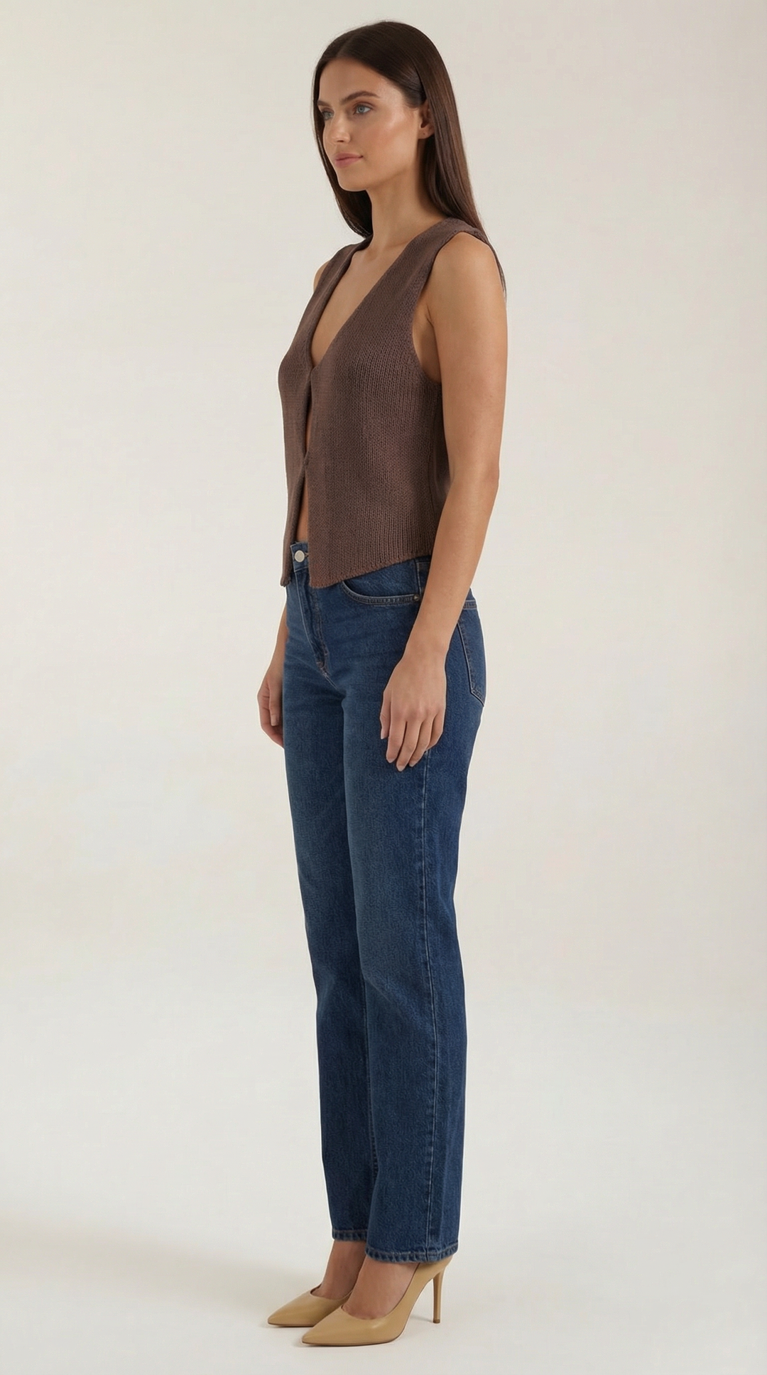 Sharon Knitted Vest Top