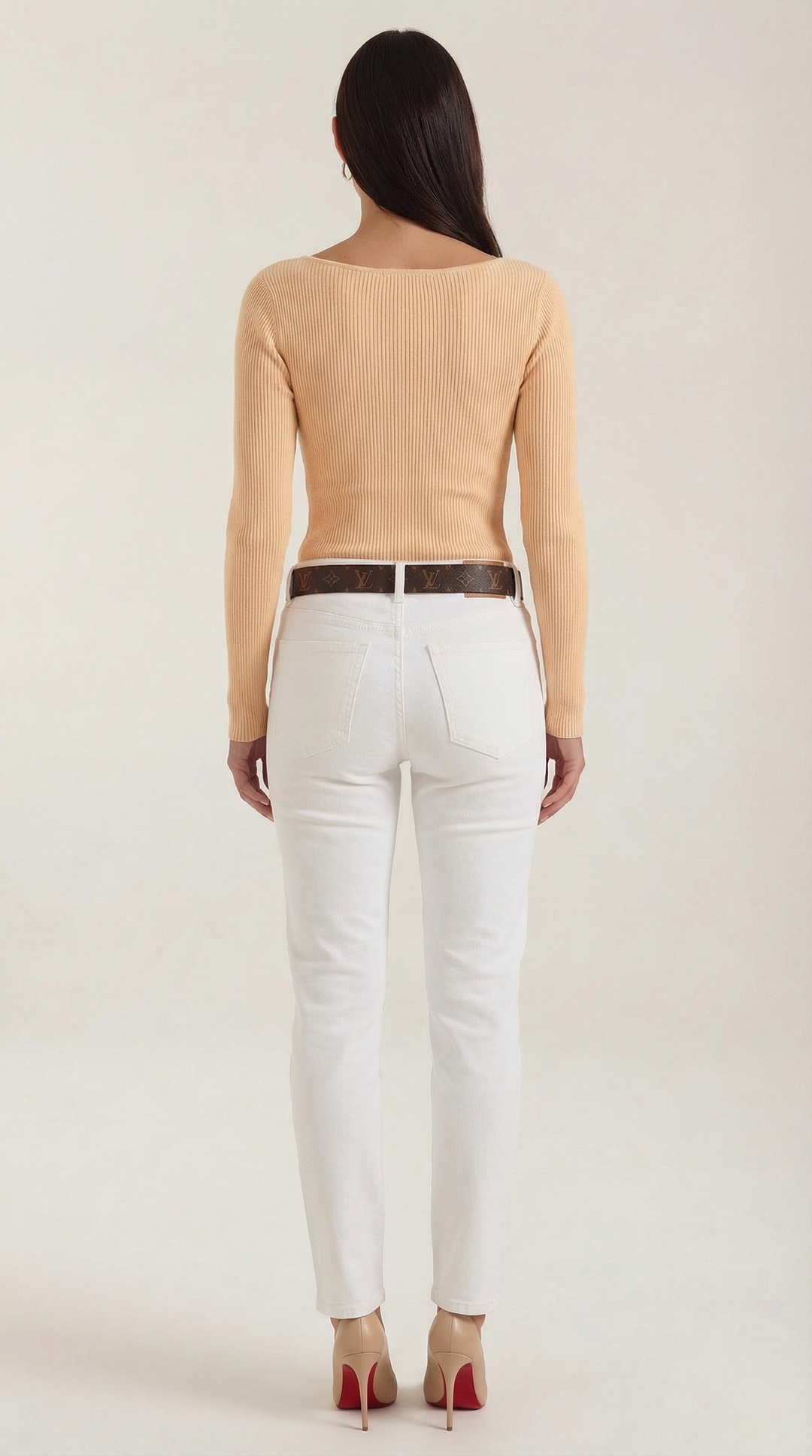 Ruth Cloud-Knit Long Sleeve Top