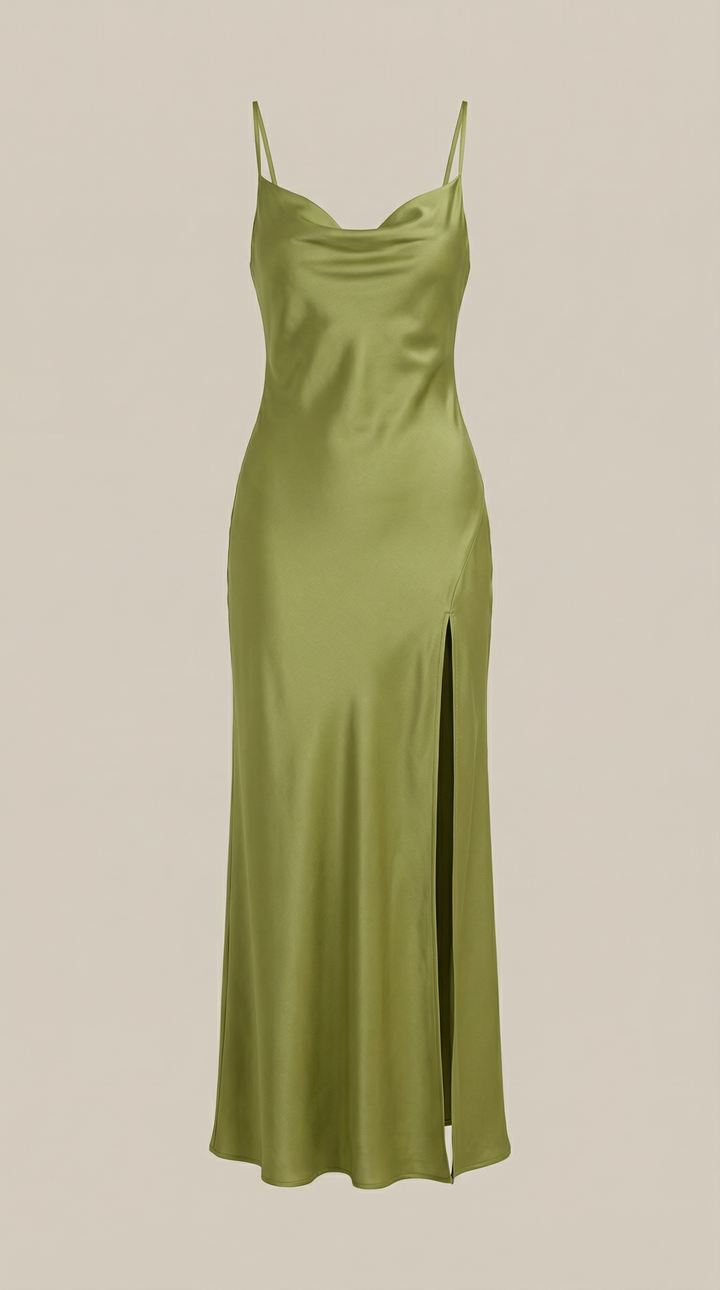 Rhiannon Silky Maxi Slip Dress