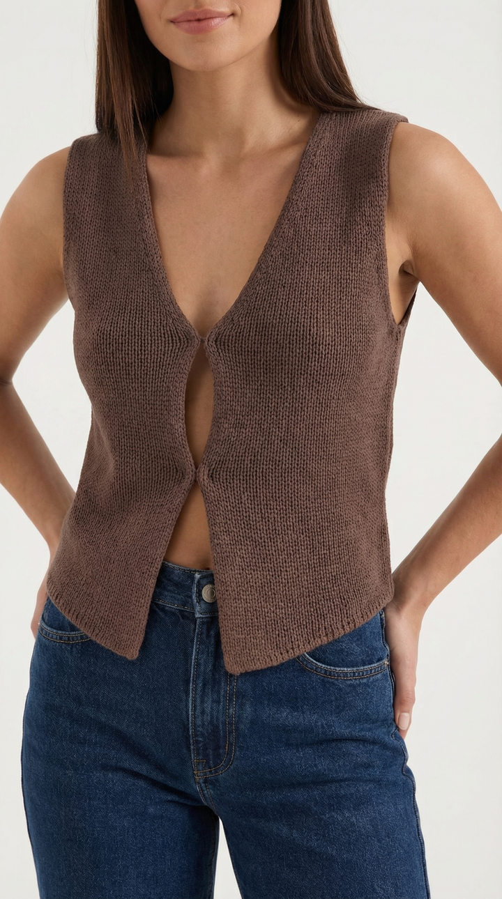 Sharon Knitted Vest Top