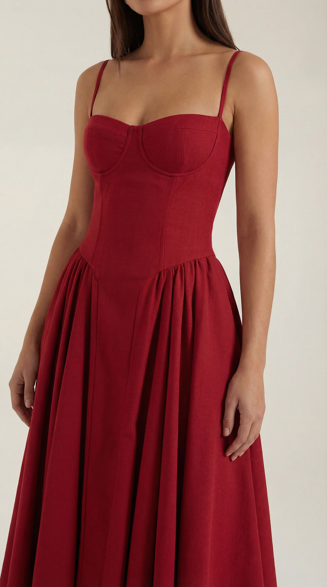 Robe midi corset Odette