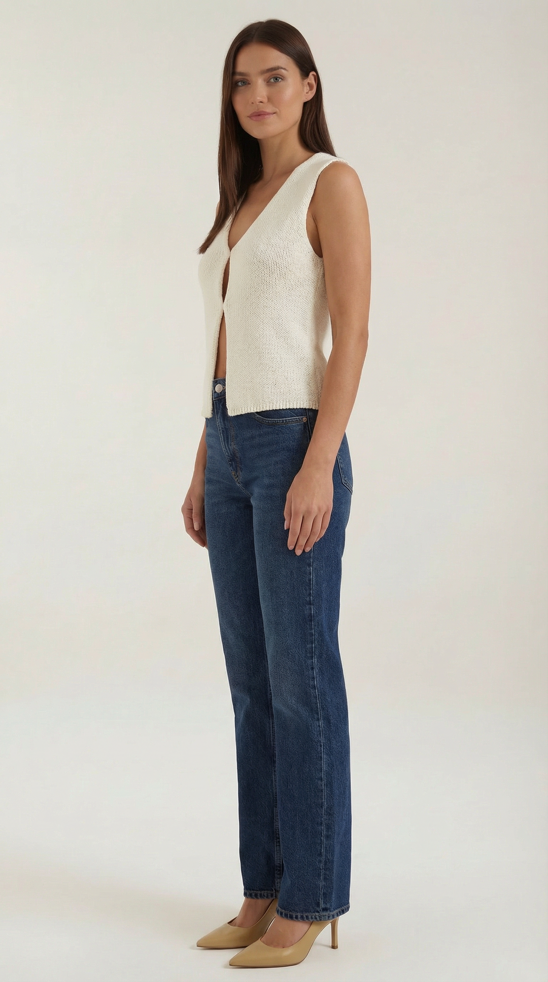 Sharon Knitted Vest Top