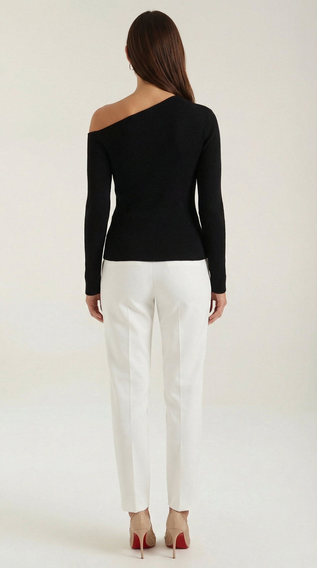 Shirley Asymmetric Knit Top