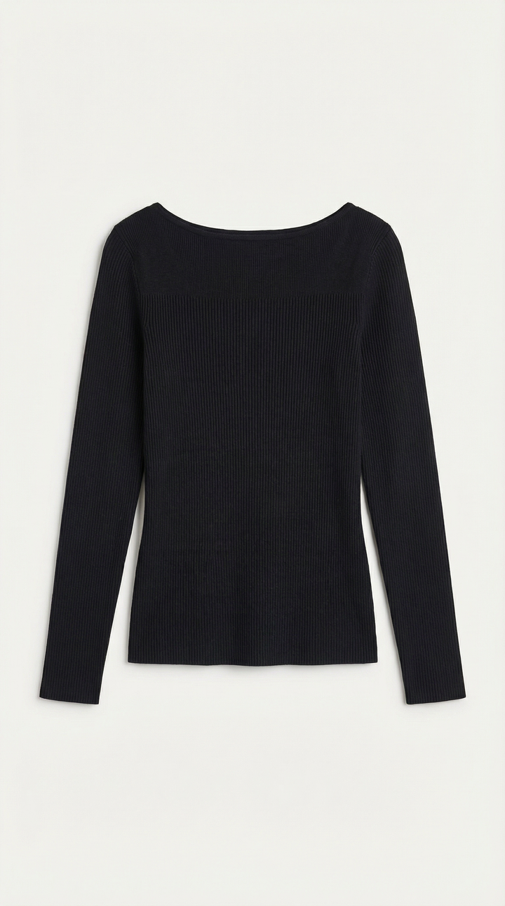 Ruth Cloud-Knit Long Sleeve Top