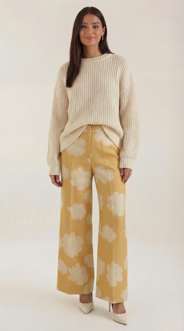 Susan Floral Print Lounge Pants