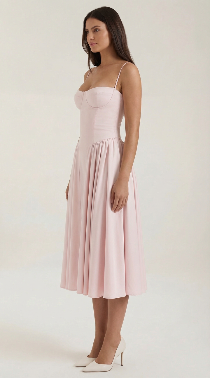 Robe midi corset Odette