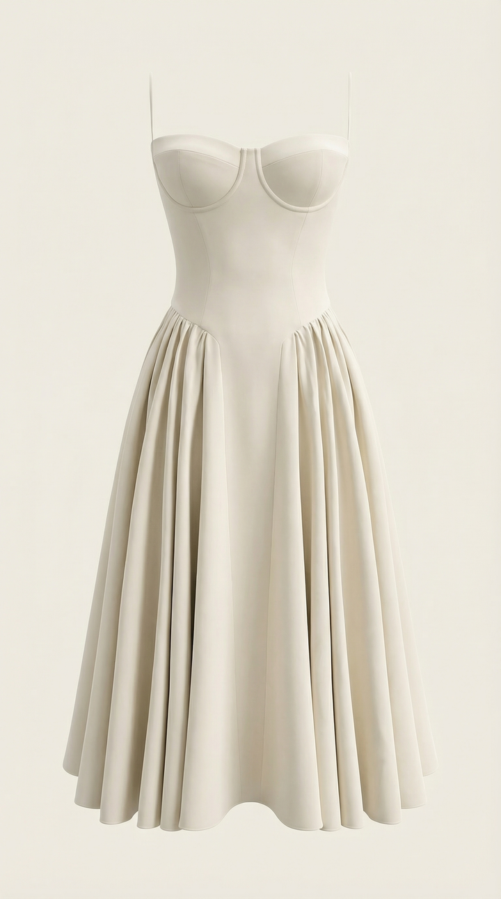 Robe midi corset Odette