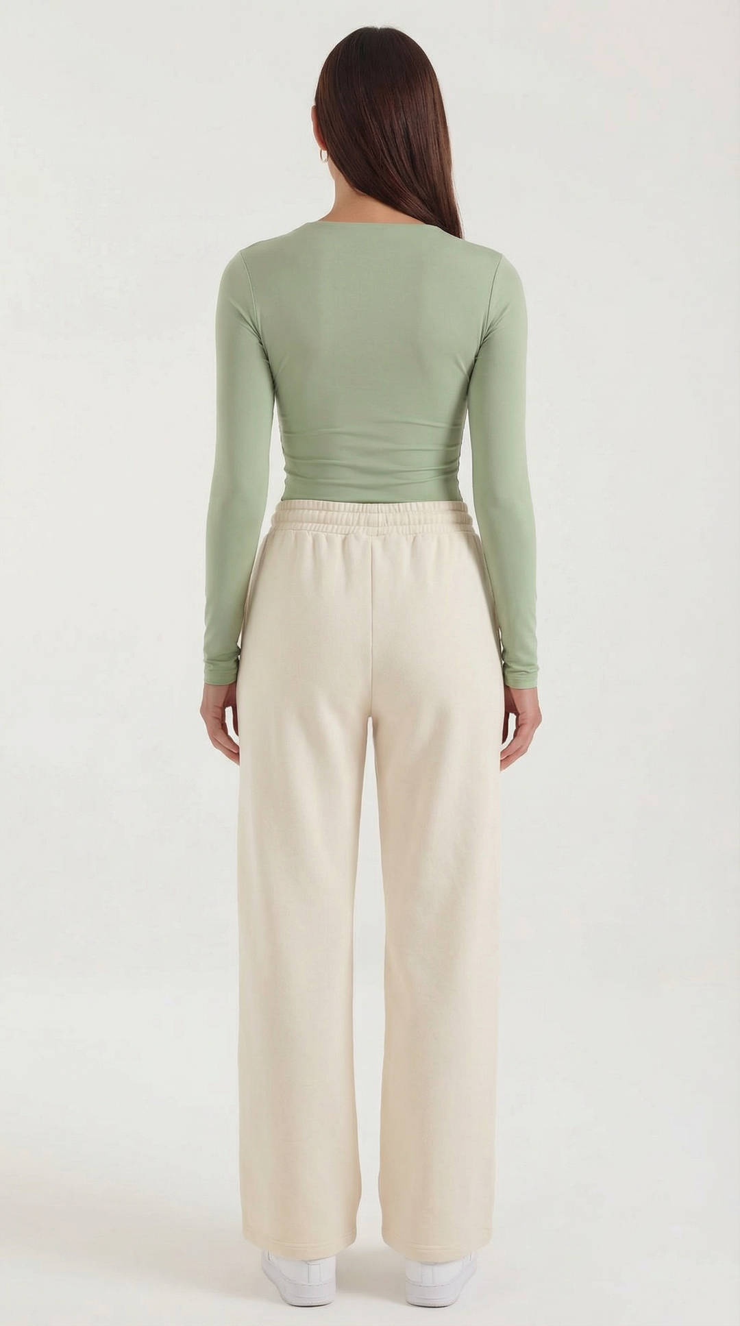 Karen Long-Sleeve Crop Top