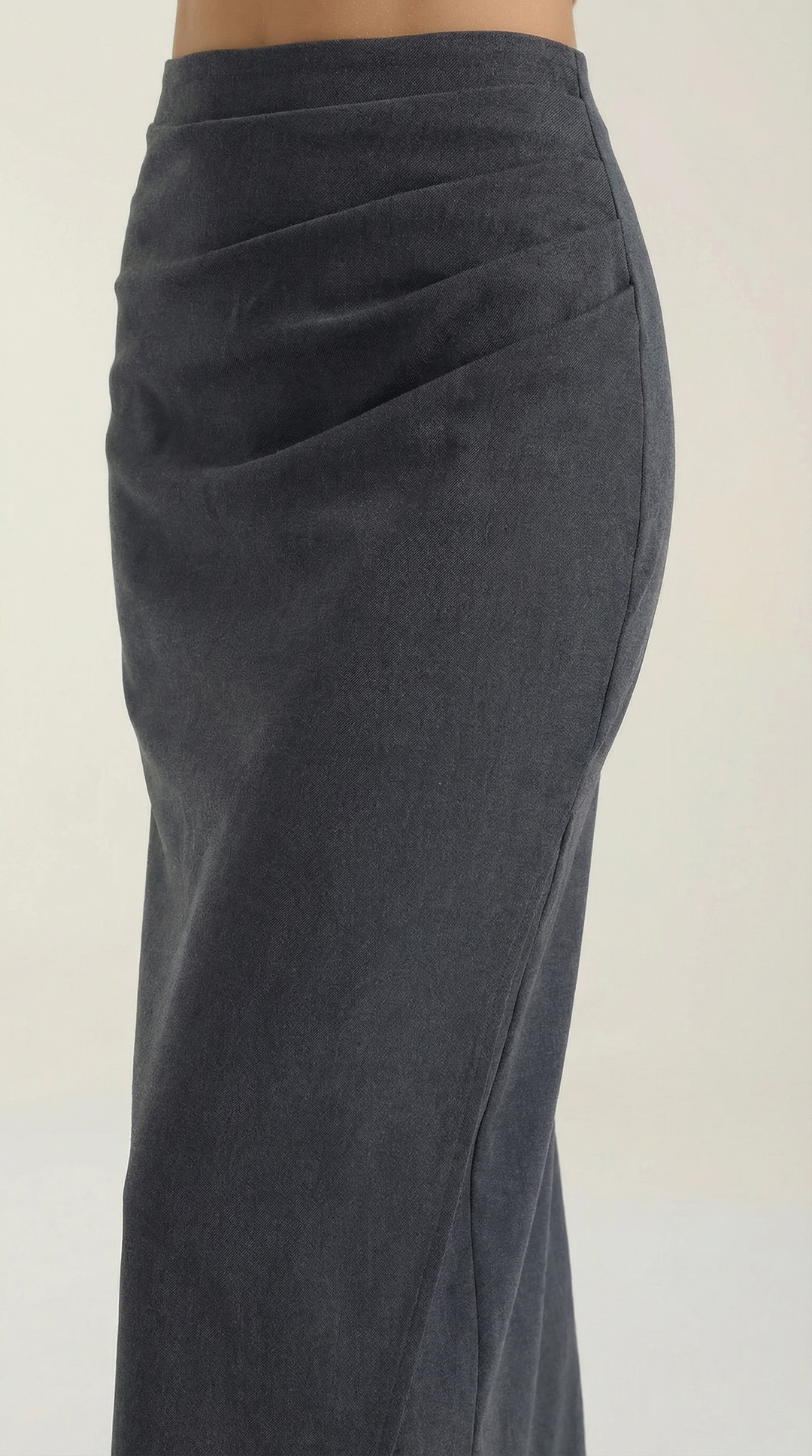 Elsie Ruched Midi Skirt