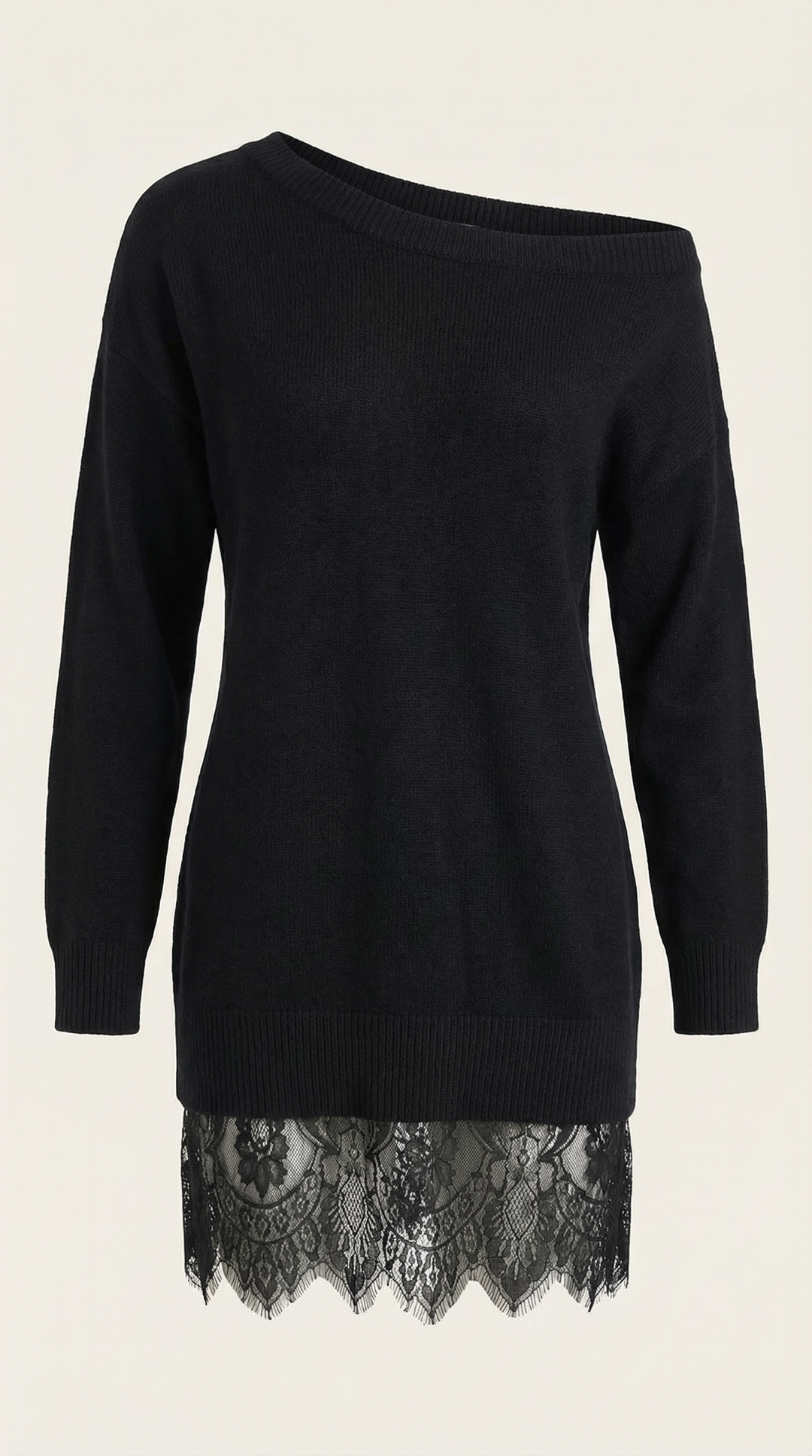 Rosemary Lace Hem Dress