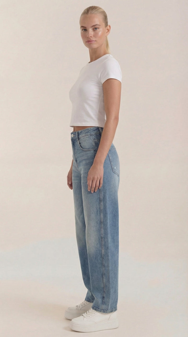 Bridget Wide-Leg Jeans