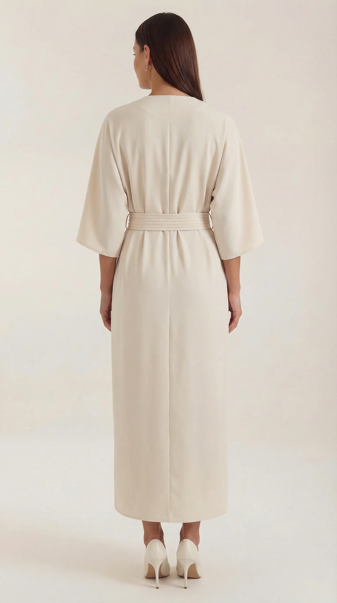 Ana Belted Waist Maxi Dress