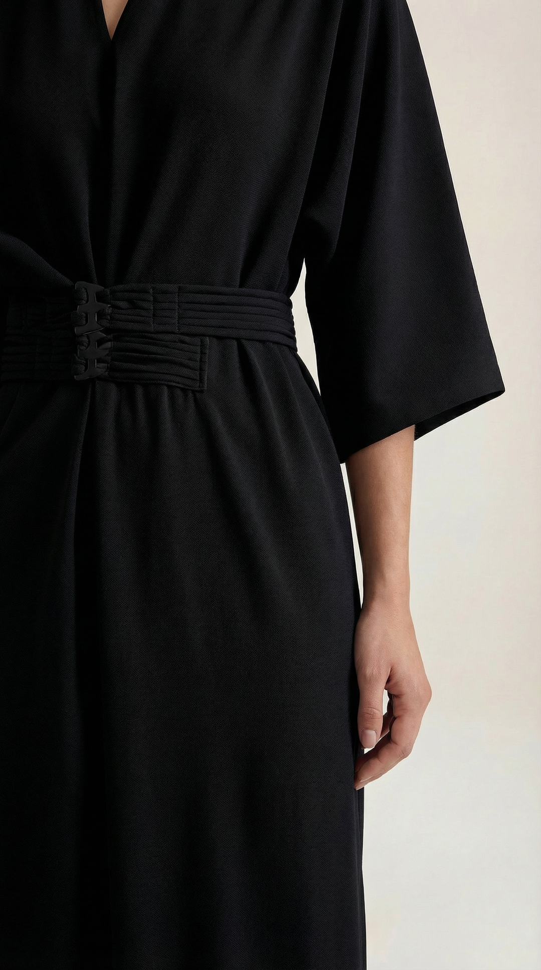 Ana Belted Waist Maxi Dress