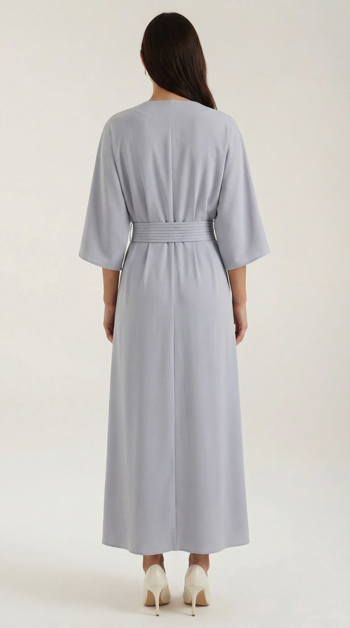 Ana Belted Waist Maxi Dress