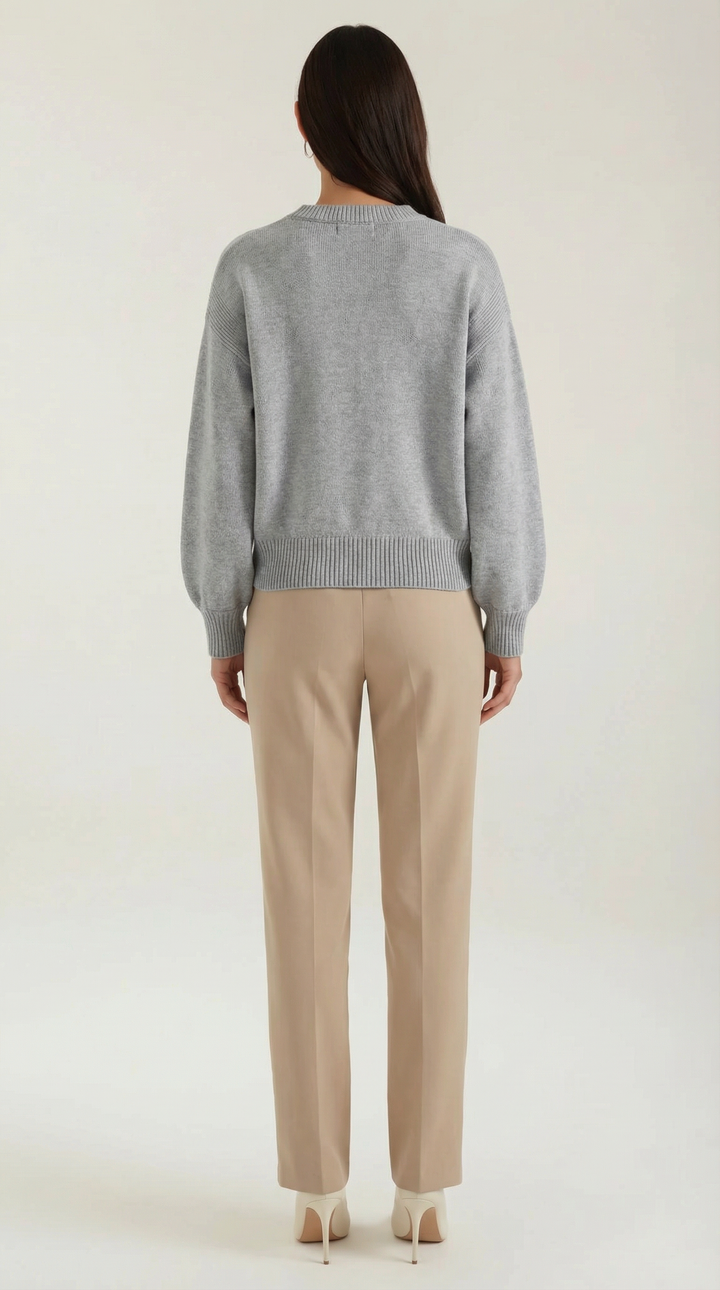 Annie Floral Knit Sweater