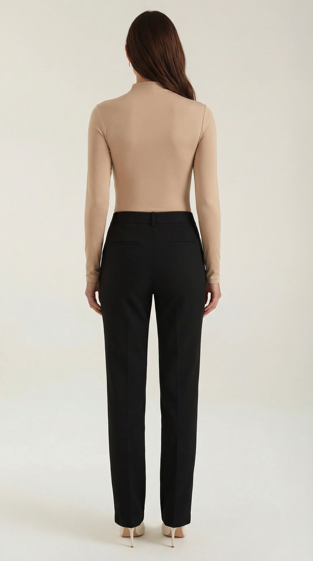 Audrey Ruched Long-Sleeve Bodysuit