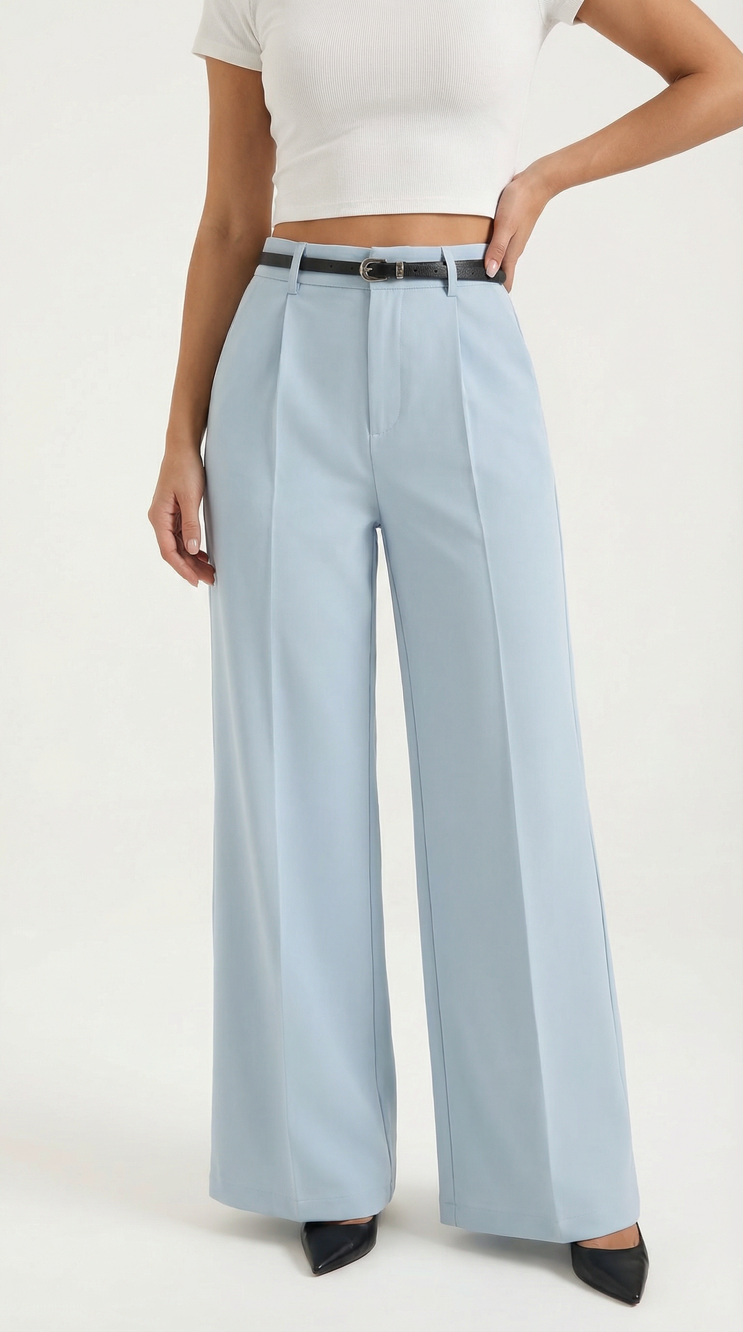 Bertha Wide-Leg Trousers