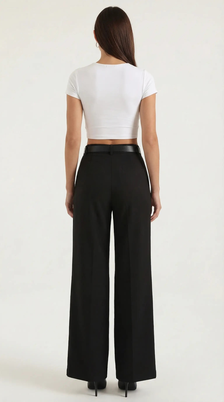 Bertha Wide-Leg Trousers