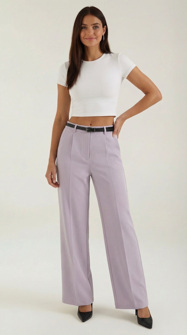 Bertha Wide-Leg Trousers