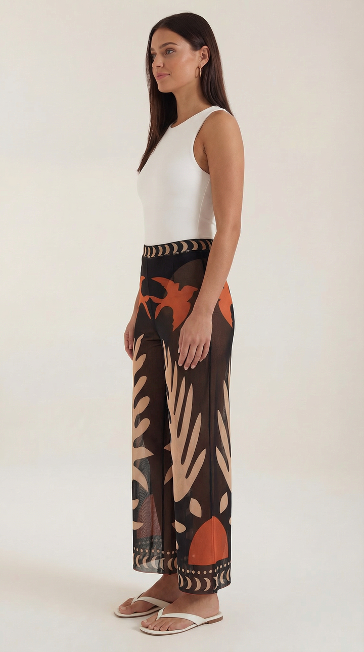 Beth Boho Sheer Pants