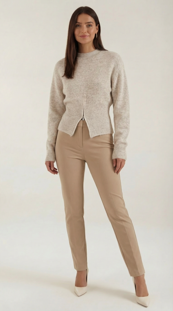Beverly Half-Zip Sweater