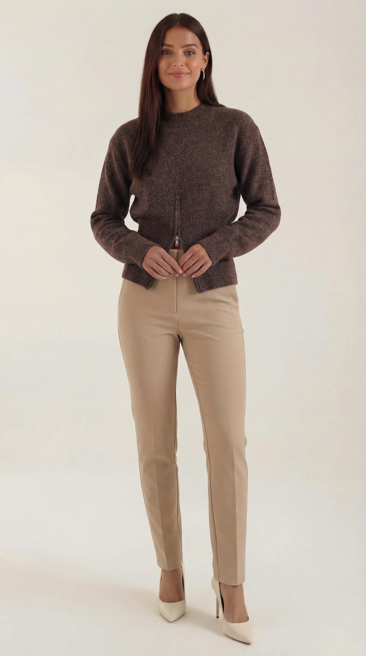 Beverly Half-Zip Sweater