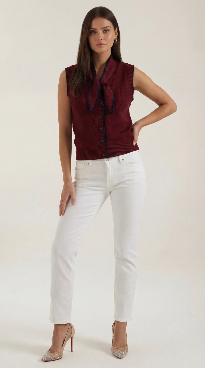 Blair Knitted Sweater Vest