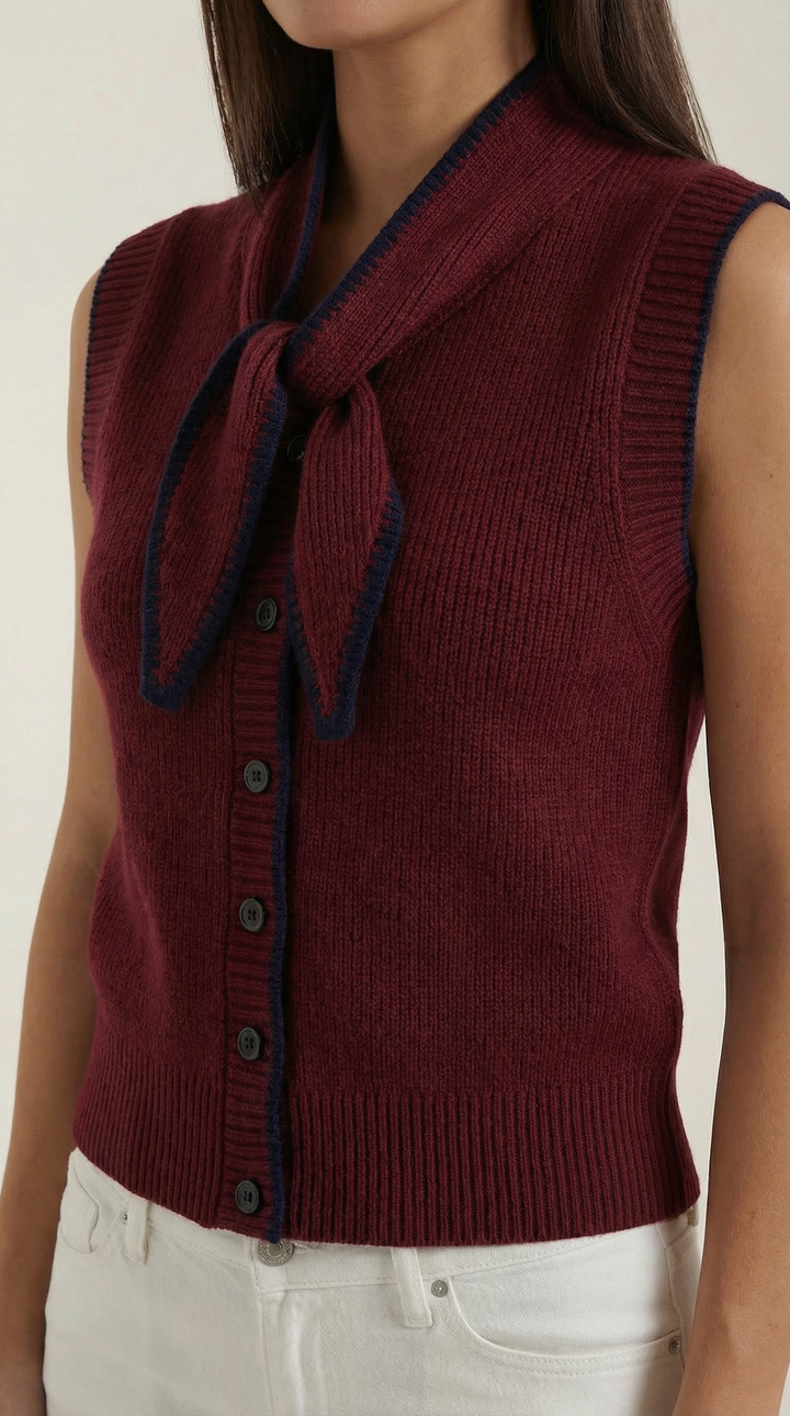 Blair Knitted Sweater Vest
