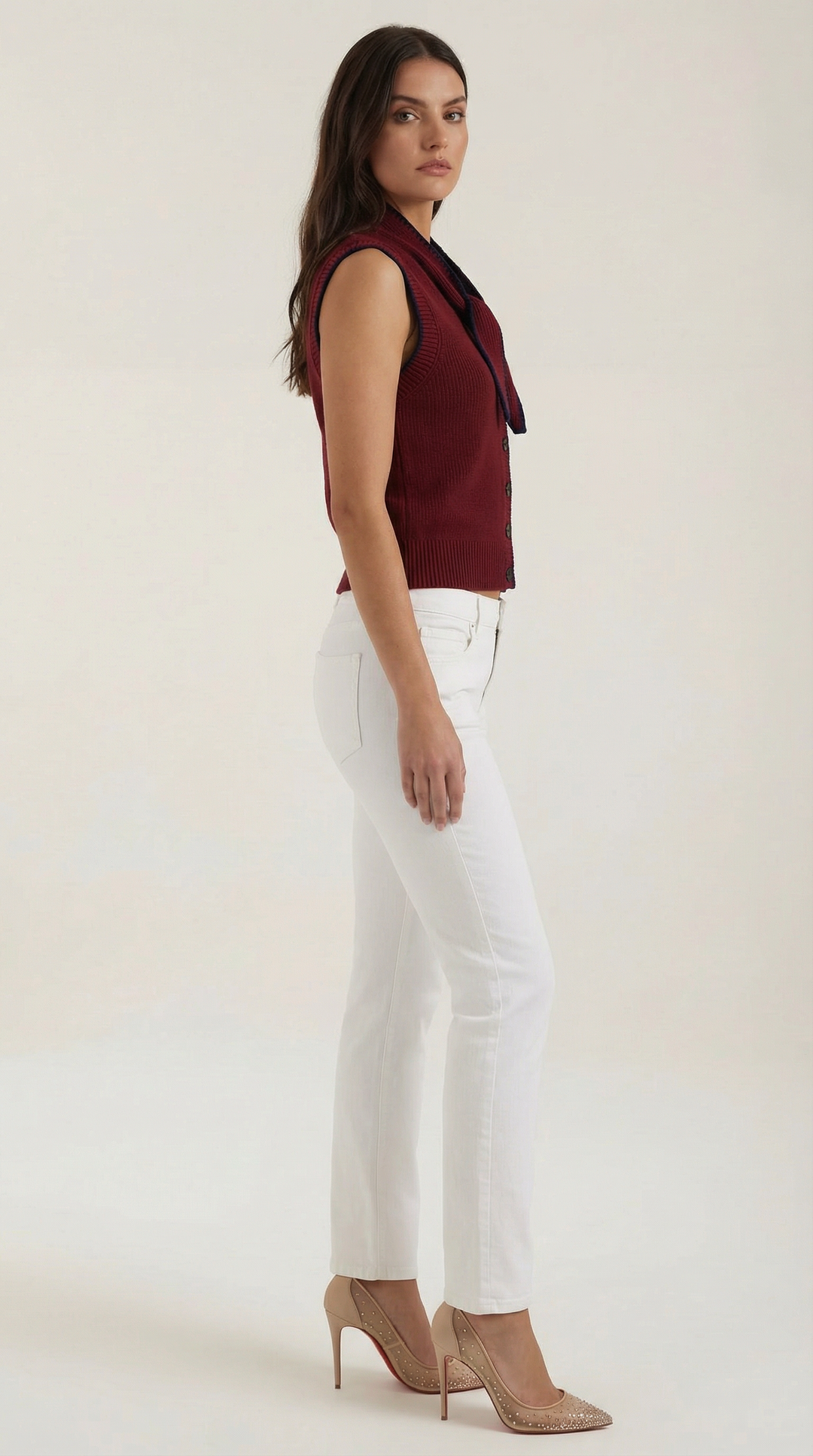 Blair Knitted Sweater Vest