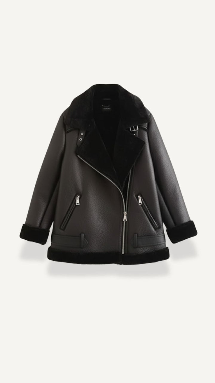 Christine Belted Fleece Jacket