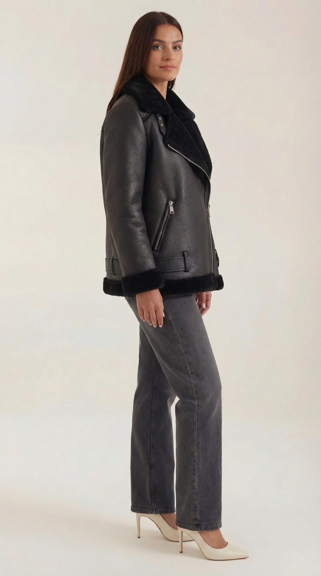 Christine Belted Fleece Jacket