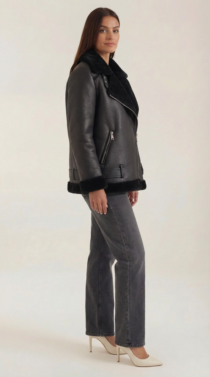 Christine Belted Fleece Jacket