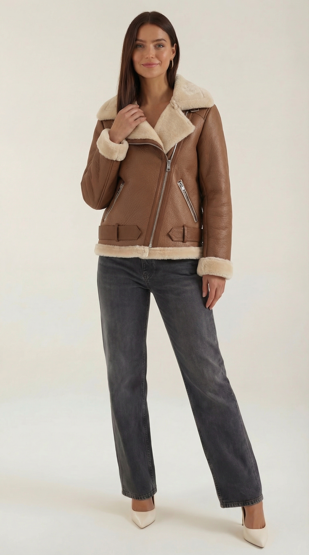 Christine Belted Fleece Jacket