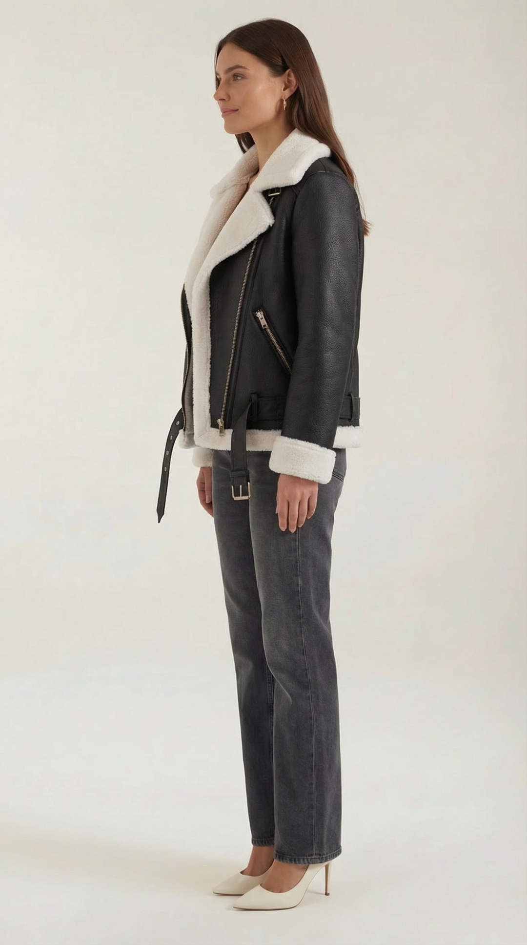 Christine Belted Fleece Jacket