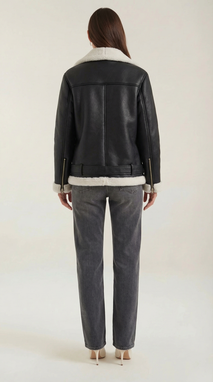 Christine Belted Fleece Jacket