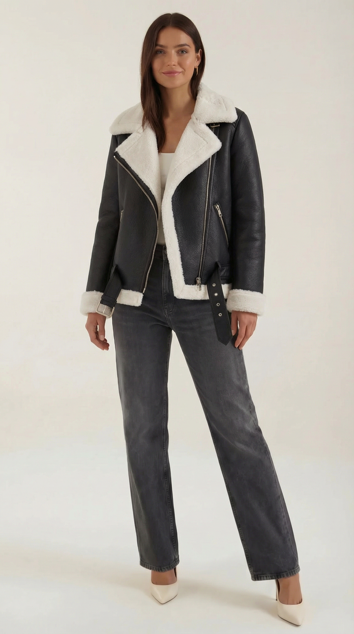 Christine Belted Fleece Jacket