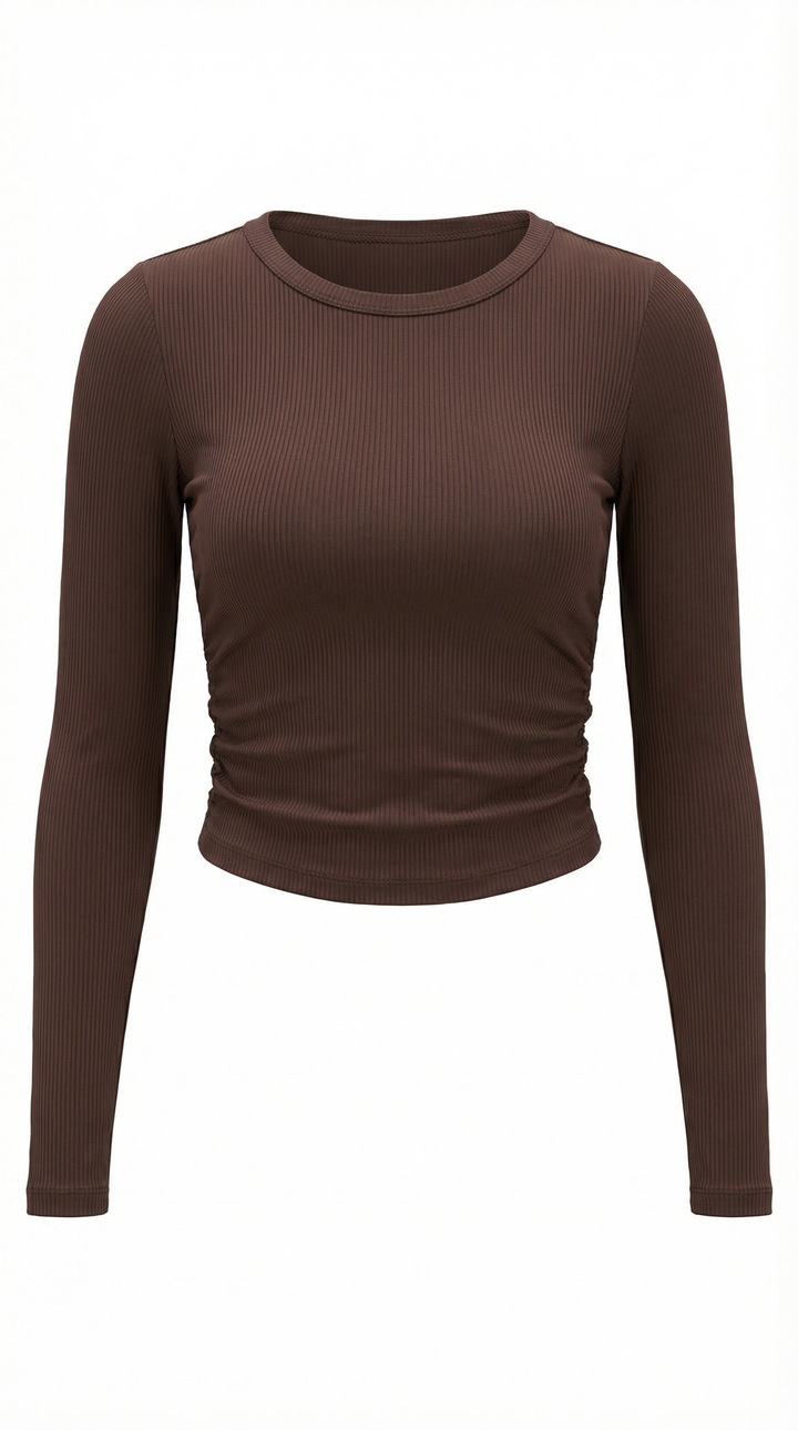 Dawn Ribbed Crop Top