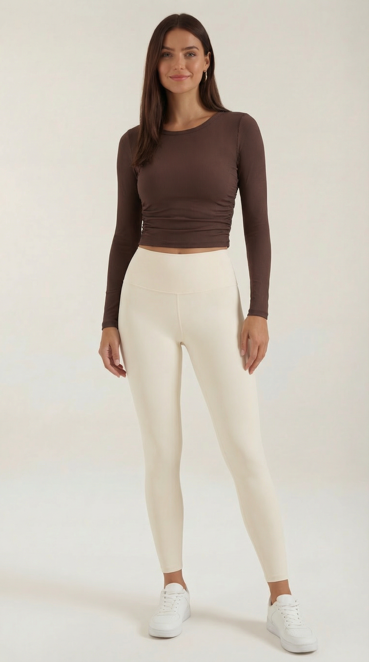 Dawn Ribbed Crop Top