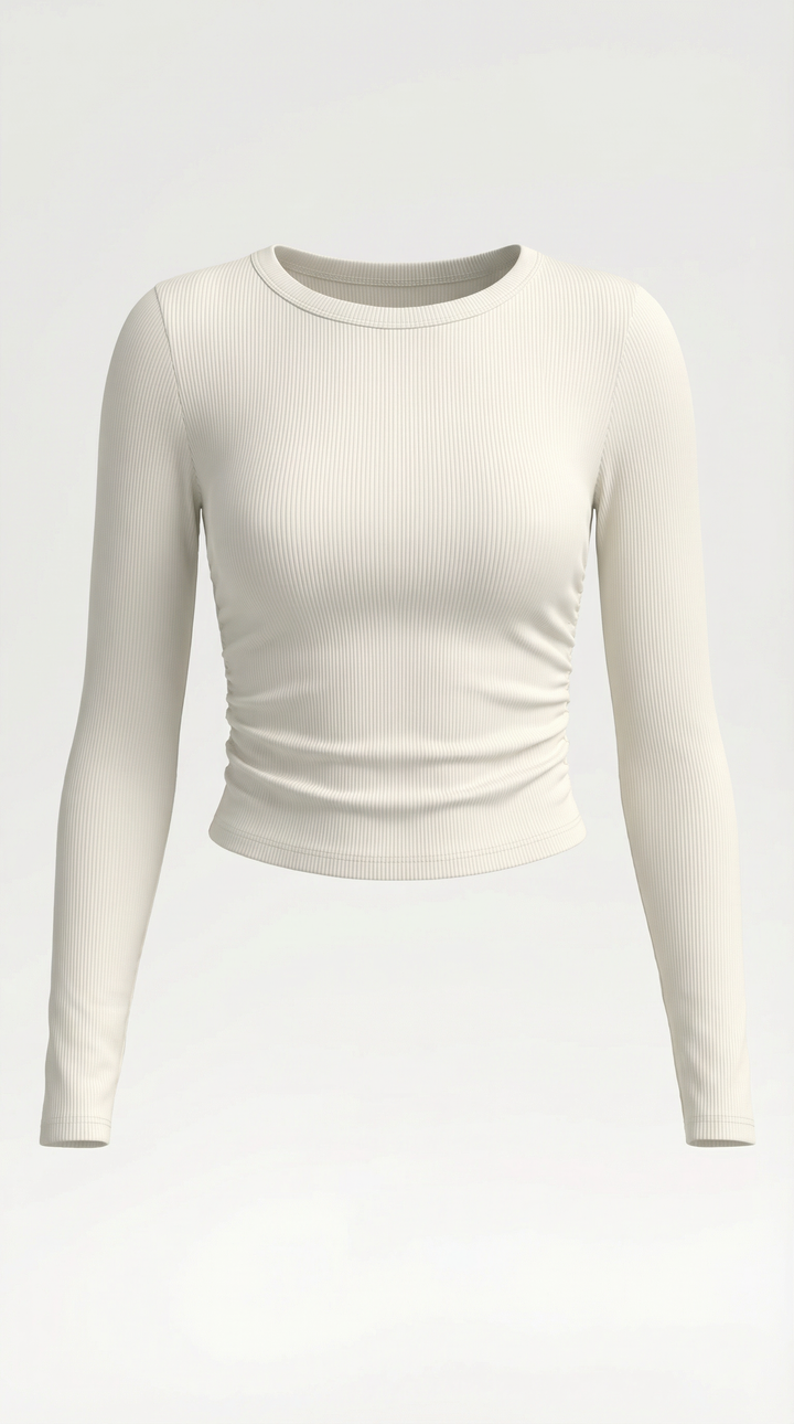 Dawn Ribbed Crop Top