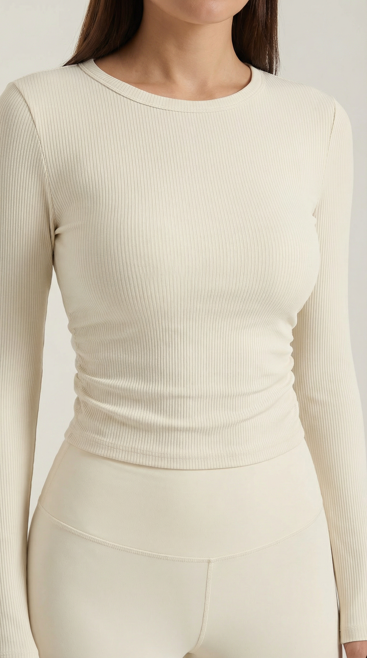 Dawn Ribbed Crop Top