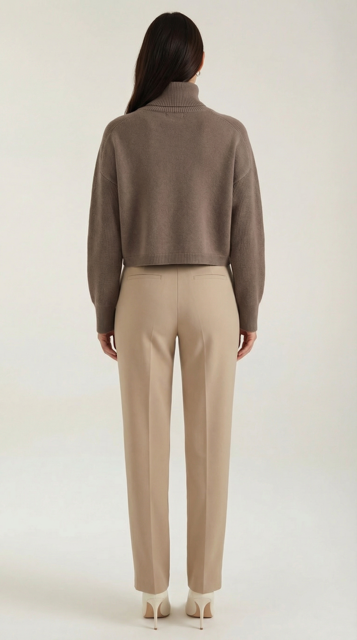 Denise Knitted Turtleneck Sweater