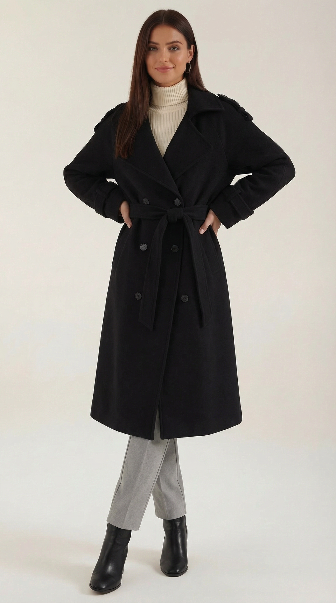 Dolores Long Trench Coat